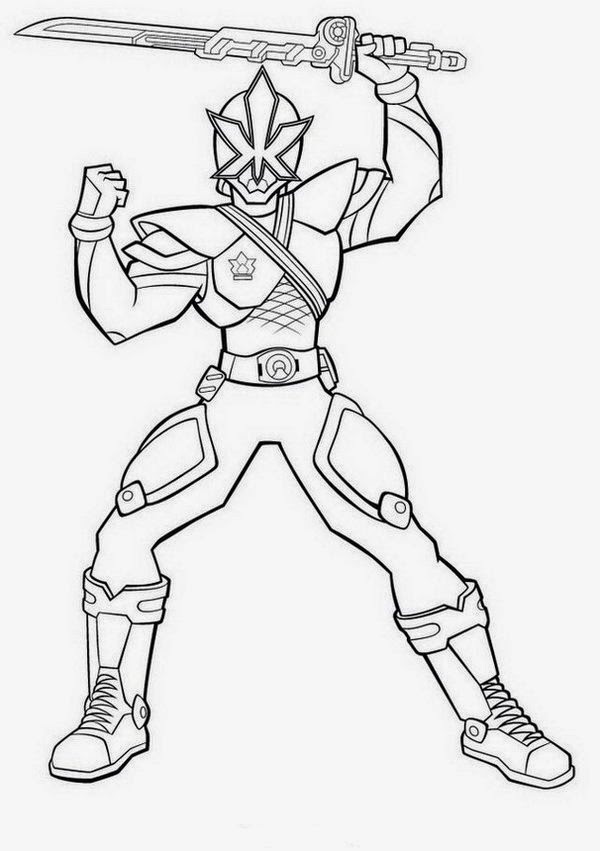 Print Images Cool Power Rangers Samurai Coloring Pages | New Coloring Pages