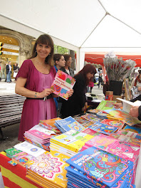 Firma de Libros De princesas en La DiaDa de Sant Jordi 2010