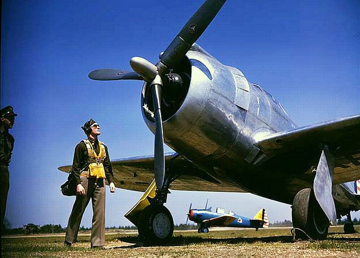 Republic P-43 Color photos World War II worldwartwo.filminspector.com