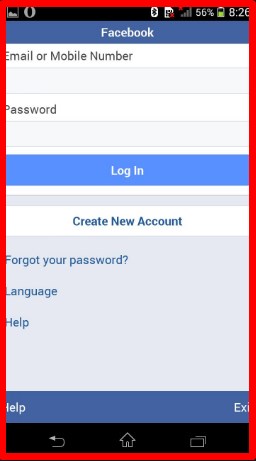 Facebook Lite Login Online