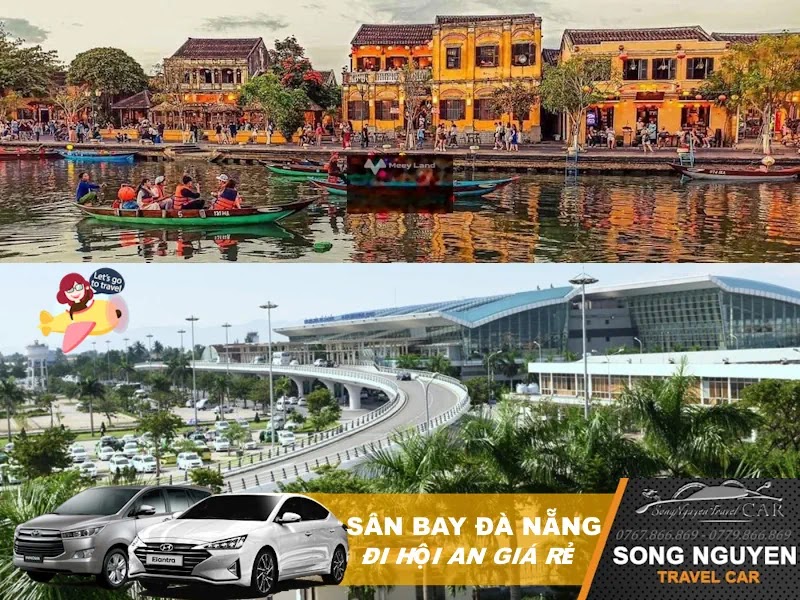 Xe sân bay Đà Nẵng Hội An giá rẻ