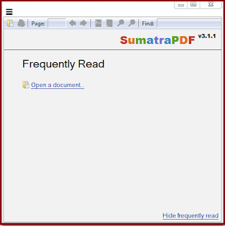 Download Sumatra PDF Portable Version 3.1.1