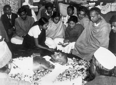 Mahatma Gandhi's Funeral