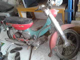 Jual Motor ANTIK Yamaha 50CC Tahun 1969