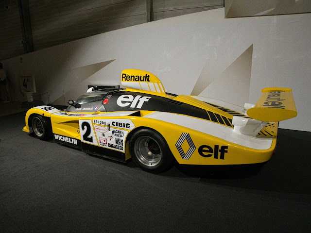 jiemve, le temps d'une pose, musée 24 heures du Mans, Renault-Alpine