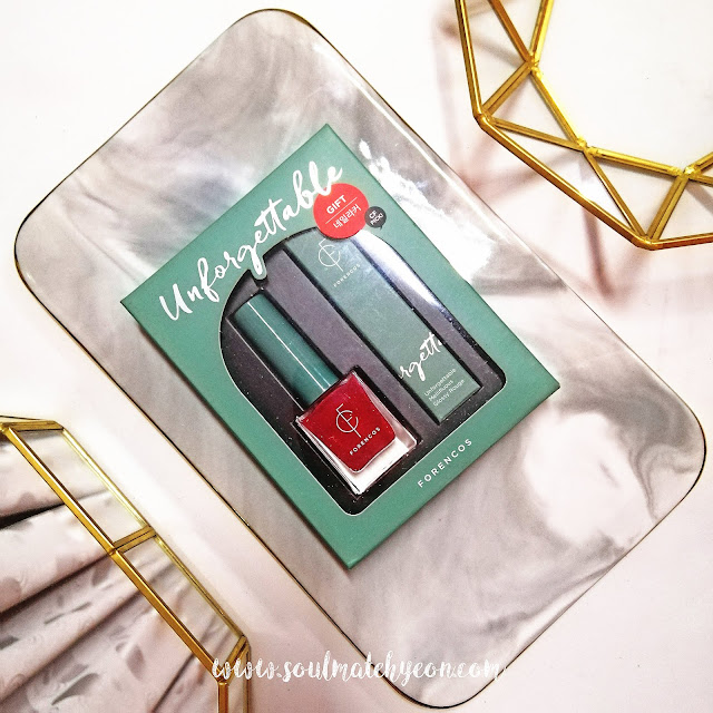 Review; Forencos' Unforgettable Rouge & Nail Lacquer Gift Set