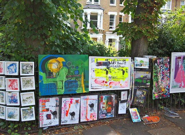 Art on a Brixton Street - Josephine Avenue's annual Urban Art festival, July 2015