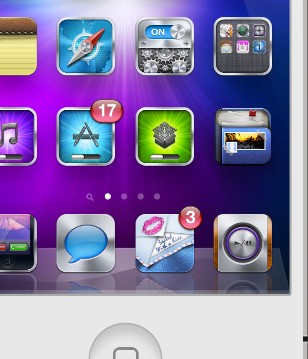 Zahra Theme of the iPhone 4 Free Download Now