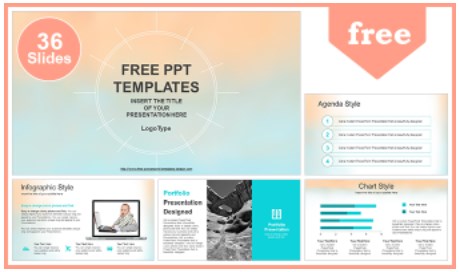 Pastel Watercolor Painted PowerPoint Templates