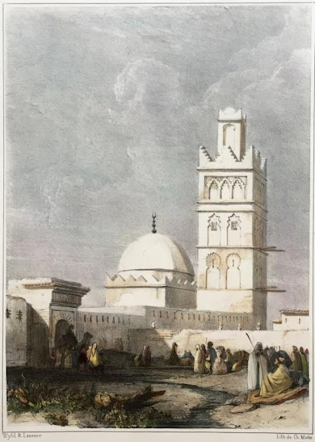 Petite mosquée à Oran par William Wyld et Emile Lessore