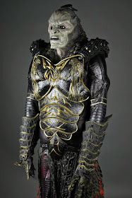 Scarran Captain Jenek costume prosthetics Farscape