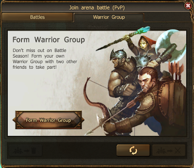 Drakensang Online Warrior Groups