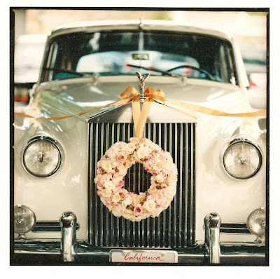 Fashion Stylists  Francisco on Vintage Rolls Royce  With A Turquoise Interior  That They Used To