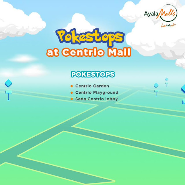 centrio mall pokestops, latest pokemon game