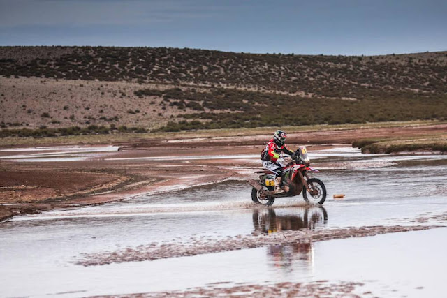 Dakar 2018. Joan Barreda. 8 Etapa