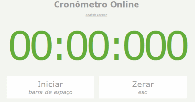 cronometro online - clique para acessar