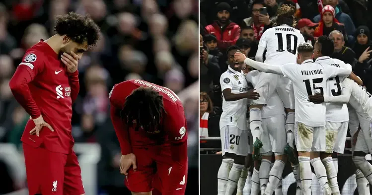 Liverpool knocked out of Champions League by Real Madrid for third year in a row