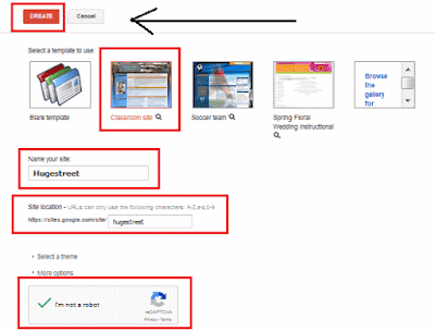 How to build, setup a free website on Google sites