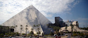 Comparing the size of the Pyramid of Khafre vs the Luxor reveals that the . (luxor casino and hotel )