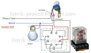 modifikasi instalasi photocell tanpa drop tegangan