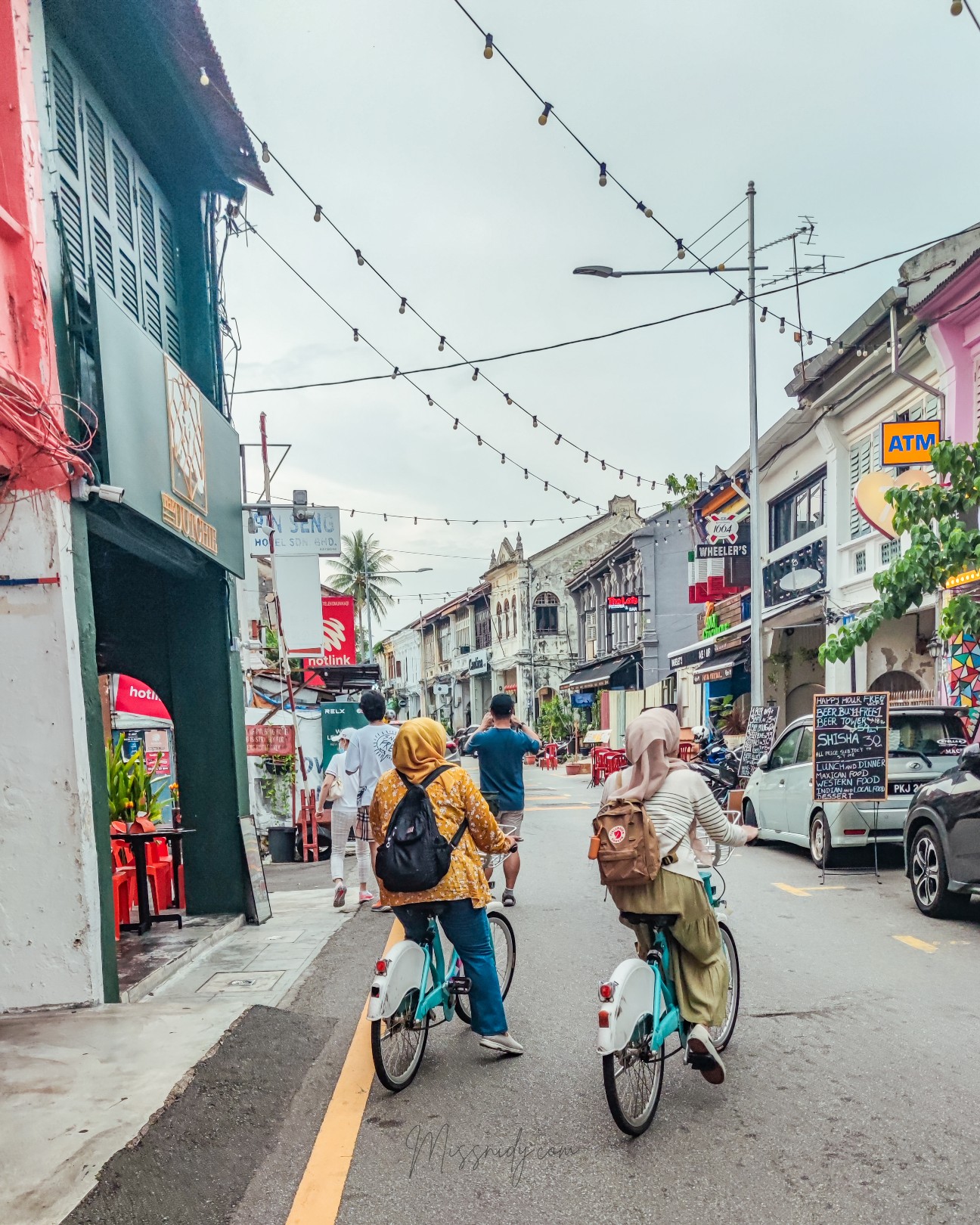 cara sewa sepeda di penang