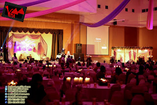 Wedding Dinner at Bukit Kemuning Golf & Country Resort by Vina Canopy & Decor