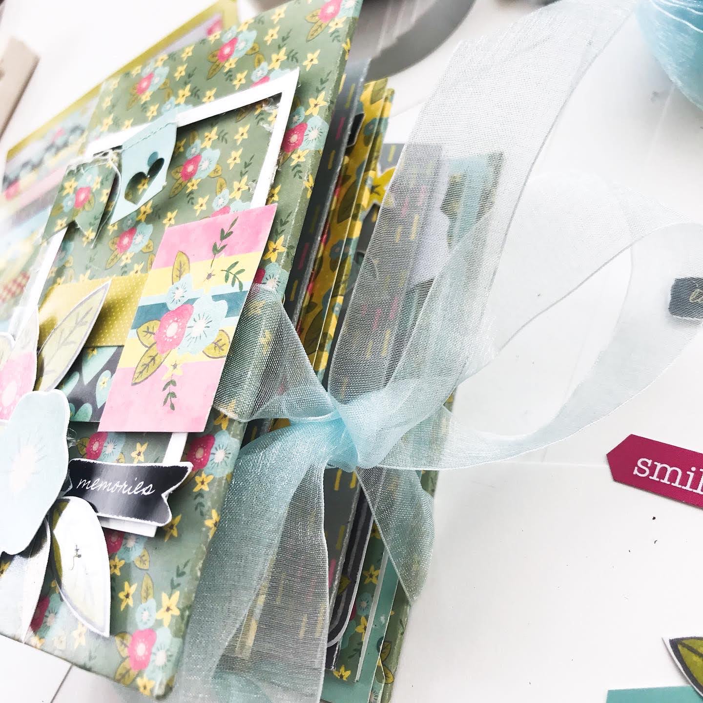 Kindness Craft Gift Tag with Glue and Watercolor - Laura Kelly's Inklings
