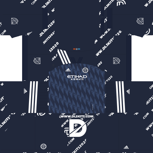 New York City Kits 2021-2022 Adidas -Kit Dream League Soccer 2019 (Away)