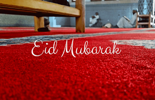 Eid Mubarak red picture