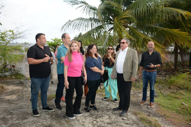 Primeira-dama da Paraíba realiza visita técnica ao novo local do Salão do Artesanato Paraibano
