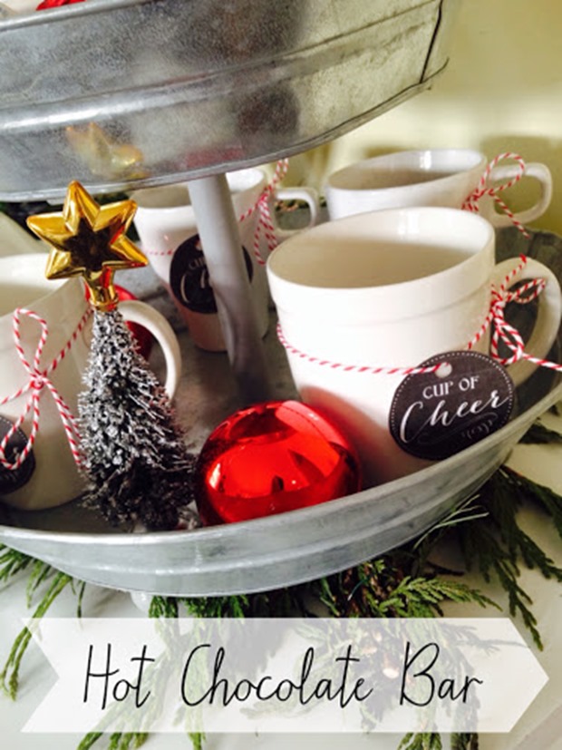 hot chocolate bar