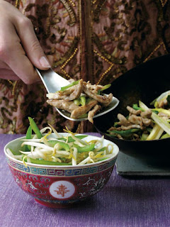 Stir-fried Bean Sprouts with Shredded Pork