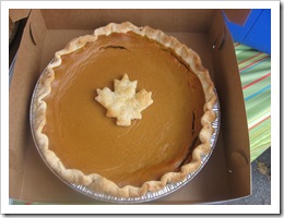 pumpkin pie