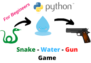 Snake-water-Gun game in Python explained and implement from scratch