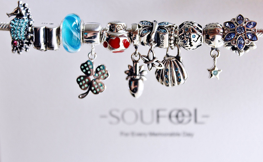 Visit SouFeel.com for a wide selection of unique sterling silver, swarovski, and 14k gold charms, bracelets, pendants and more. Find charm collection bracelets to compliment your style and interests! #sponsored