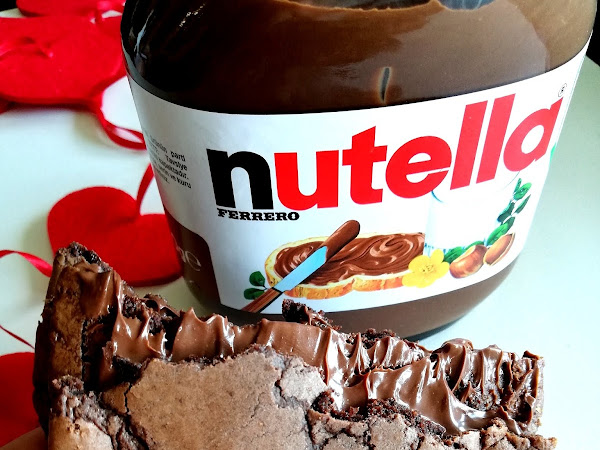 Nutellalı Brownie Sandviç Kurabiye ve 5 şubat Dünya Nutella günü