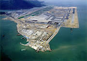 It was like going for a dive in the sea as the aircraft touched down in . (hong kong airport)