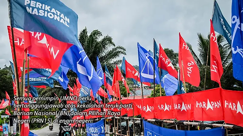 [VIDEO] Semua pemimpin UMNO perlu bertanggungjawab atas kekalahan PRN