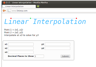 Linear Interpolation