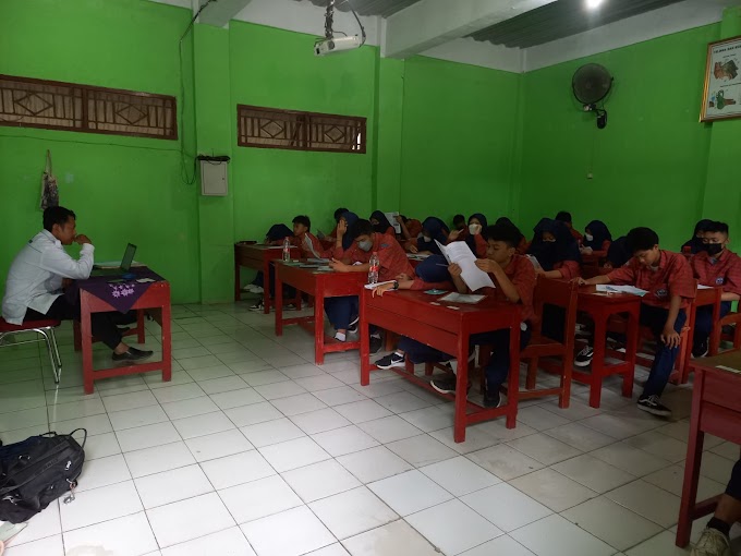 Esok Ratusan Siswa SMP Islamiyah Serua Siap Ikuti PTS 