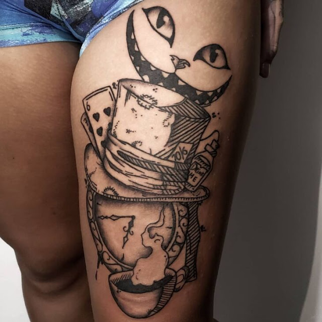 40 tatuagens femininas que ficam simplesmente lindas na coxa