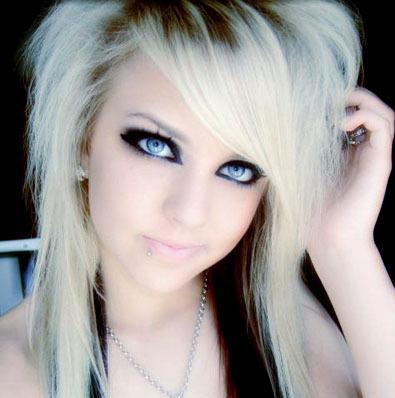 brown and blonde hairstyles. Emo Blonde Hairstyles .