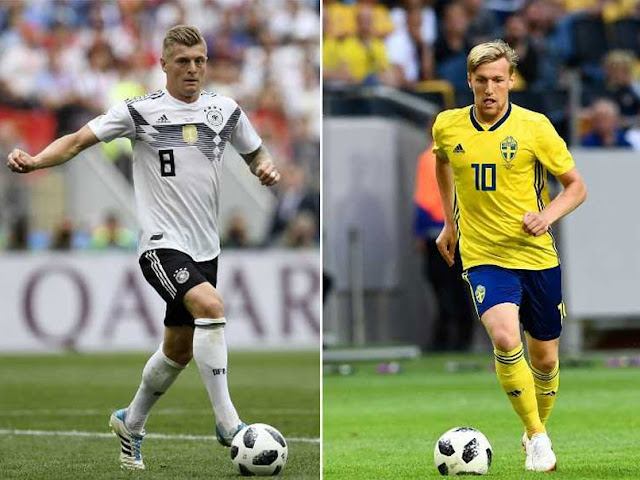 VM förutsägelser 2018 Tyskland vs Sverige