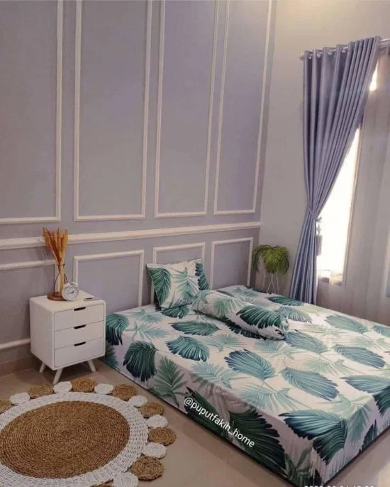 desain kamar tidur lesehan minimalis