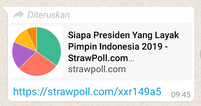 Siapa Presiden Indonesia 2019 nanti??