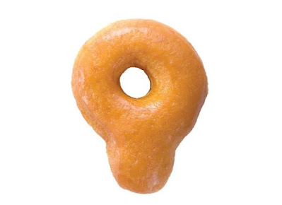 Dunkin' Donuts Handle Donut.