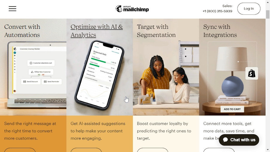 mailchimp email marketing software