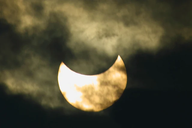 Solar eclipse at Raub, Malaysia