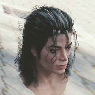 3d model Michael Jackson head