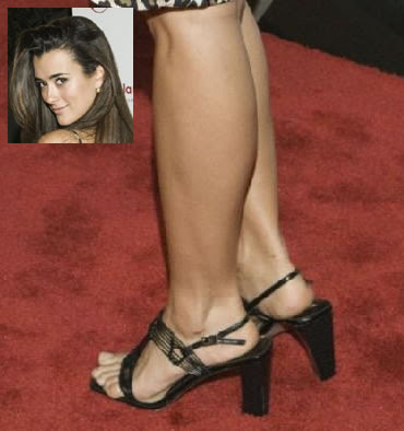  Cote De Pablo foot and shoes Cote De Pablo is a delightfully talented 